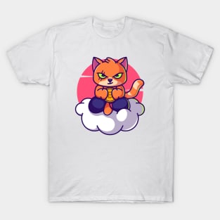 Cat at dawn T-Shirt